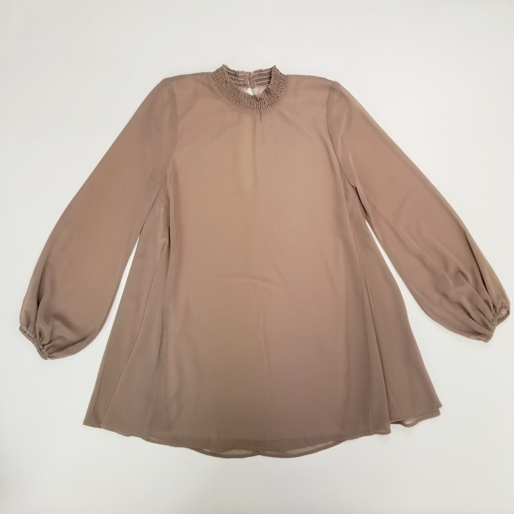 Show Me Your Mumu 》Junebug Bell Dress Dune Chiffon